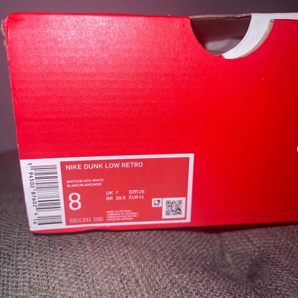 Nike Dunk Low “Black White” - Picture 6 of 6